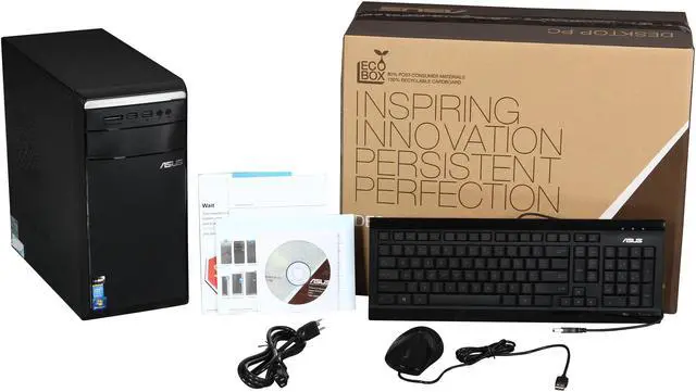 Alt view image 6 of 6 - ASUS Desktop PC M11AD-US003O (90PD00D1-M00460) Intel Core i3-4130T 4GB DDR3 1TB HDD Intel HD Graphics 4400 Windows 7 Home Premium 64-bit