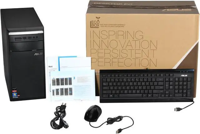 Alt view image 6 of 6 - ASUS Desktop PC M11BB-US002O AMD A6-6400K 8GB DDR3 1TB HDD AMD Radeon HD 8470D Windows 7 Home Premium