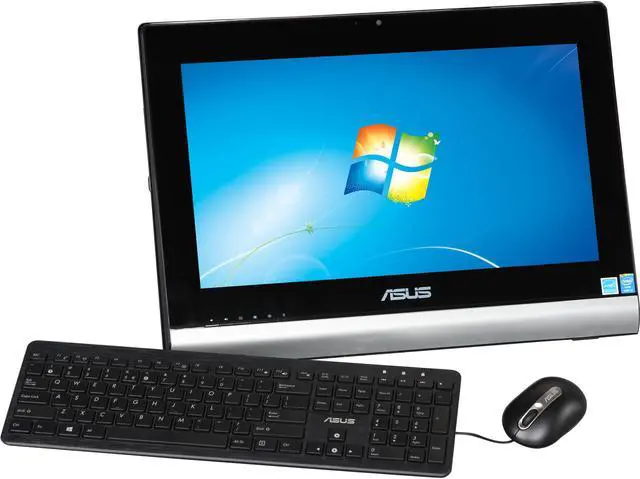 Main image of ASUS Desktop PC ET2020IUKI-01 Intel Core i3-3220T 4GB DDR3 500GB HDD 19.5" Windows 7 Professional Preinstalled with Windows 8 PRO DVD