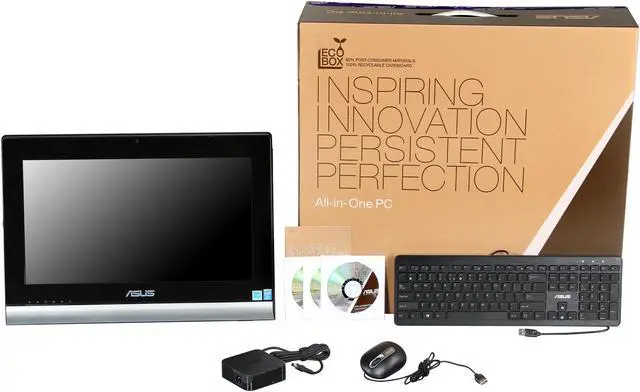 Alt view image 8 of 8 - ASUS Desktop PC ET2020IUKI-01 Intel Core i3-3220T 4GB DDR3 500GB HDD 19.5" Windows 7 Professional Preinstalled with Windows 8 PRO DVD