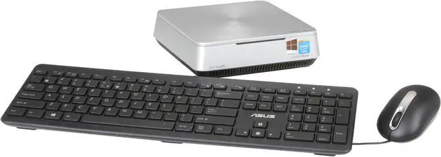 Main image of ASUS Desktop PC VivoPC VIVOPC-VM40B-01 (90MS0011-M00390) Intel Celeron 1007U 4GB DDR3 500GB HDD Intel HD Graphics Windows 8 64-bit