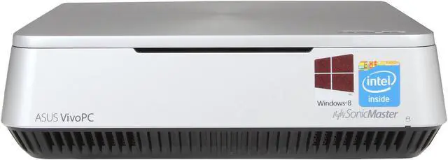 Alt view image 2 of 6 - ASUS Desktop PC VivoPC VIVOPC-VM40B-01 (90MS0011-M00390) Intel Celeron 1007U 4GB DDR3 500GB HDD Intel HD Graphics Windows 8 64-bit