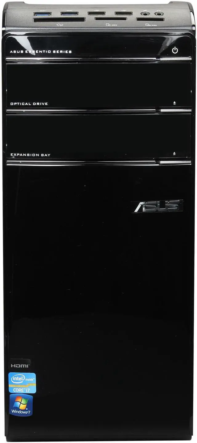Alt view image 2 of 6 - ASUS Desktop PC CM6870-US-3AC (DTASCM6870US3AC) Intel Core i7-3770 8GB DDR3 2TB HDD Windows 7