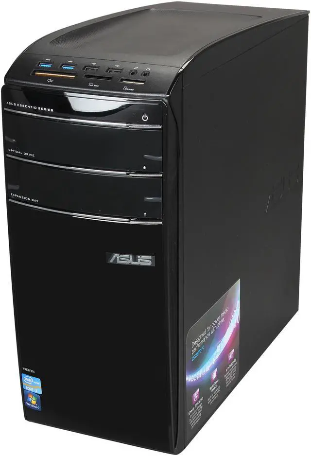 Alt view image 3 of 6 - ASUS Desktop PC CM6870-US-3AC (DTASCM6870US3AC) Intel Core i7-3770 8GB DDR3 2TB HDD Windows 7
