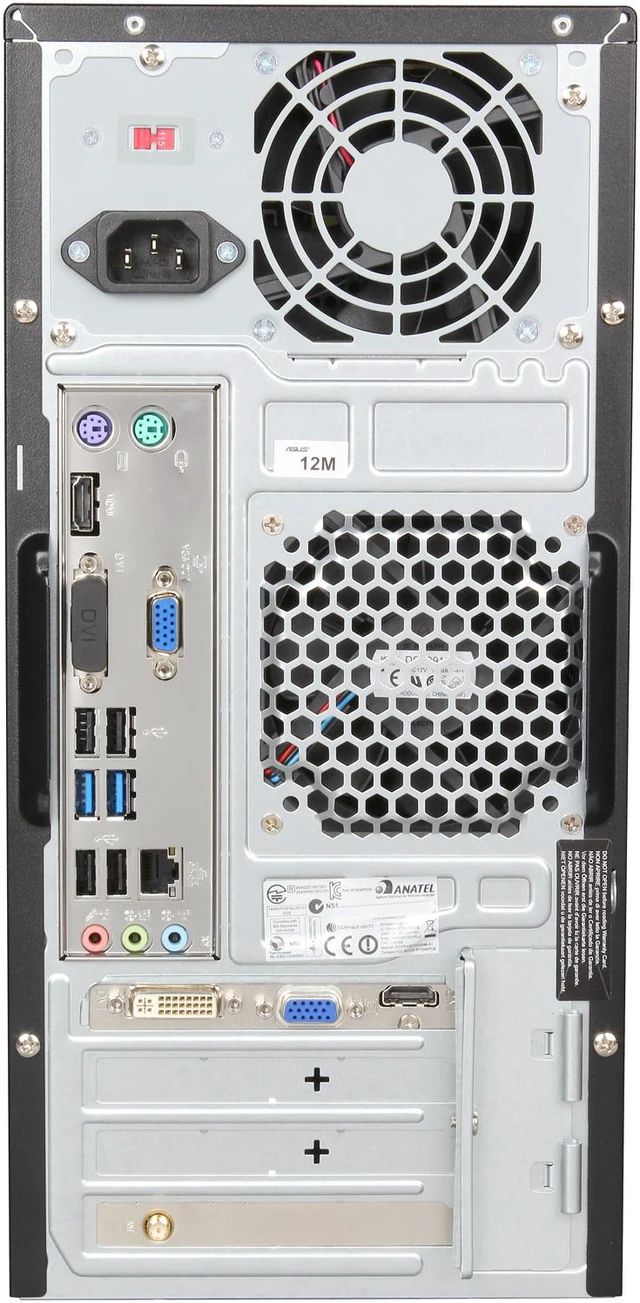 Alt view image 5 of 6 - ASUS Desktop PC CM6340-CA002S (DTASCM6340CA002) Intel Core i7-3770 8GB 2TB HDD Windows 8