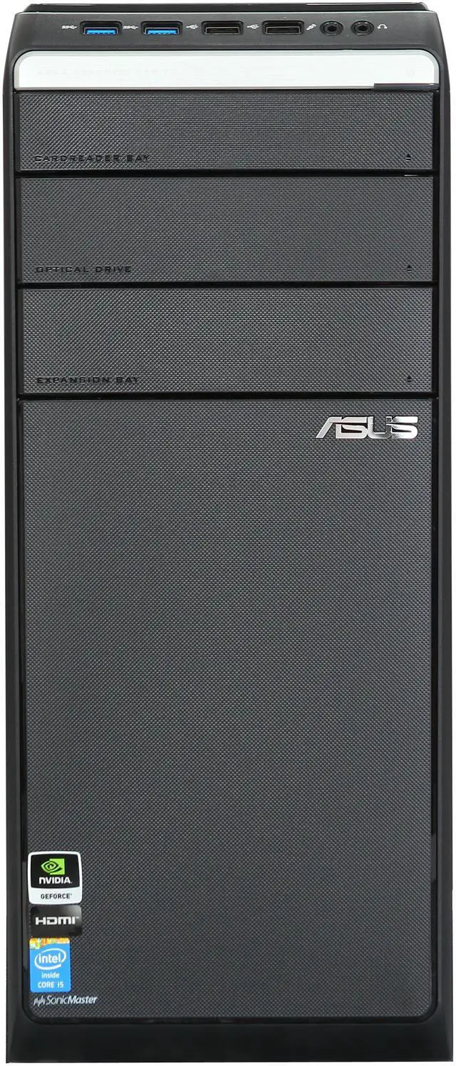 Alt view image 2 of 6 - ASUS Desktop PC M51AD-US002S Intel Core i5-4440 8GB DDR3 1TB HDD NVIDIA GeForce GTX 760 3 GB Windows 8 64-Bit