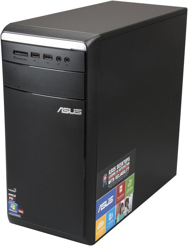 ASUS Desktop PC M11BB-US006O A10-Series APU A10-6700 (3.70 GHz) 12 GB DDR3  AMD Radeon HD 8670D Windows 7 Home Premium 64-bit - Newegg.com