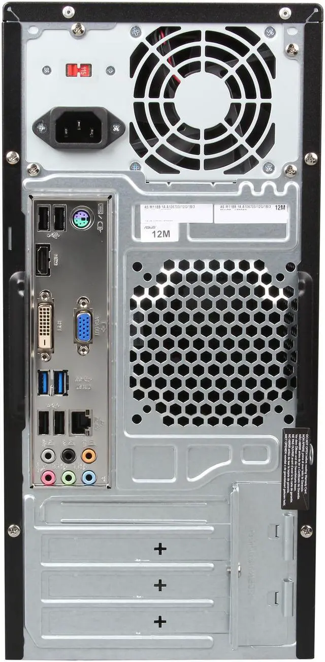 Alt view image 5 of 6 - ASUS Desktop PC M11BB-US006O A10-Series APU A10-6700 (3.70 GHz) 12 GB DDR3 AMD Radeon HD 8670D Windows 7 Home Premium 64-bit