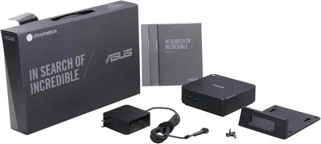 Alt view image 6 of 6 - ASUS Desktop PC CHROMEBOX-M004U Celeron 2955U (1.4 GHz) 2 GB DDR3 16 GB SSD Intel HD Graphics Shared memory  Google Chrome OS