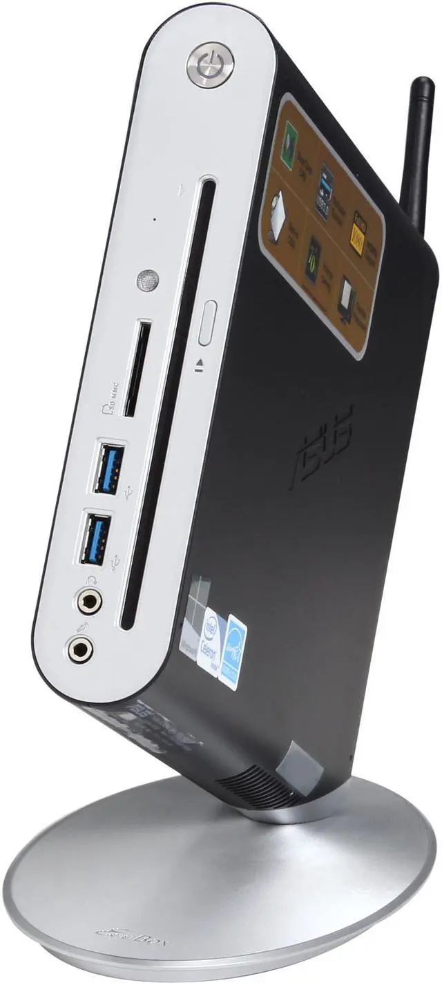 Alt view image 3 of 8 - ASUS Desktop PC Eee Box EB1505-B036M Intel Celeron 847 4GB 500GB HDD Intel HD Graphics