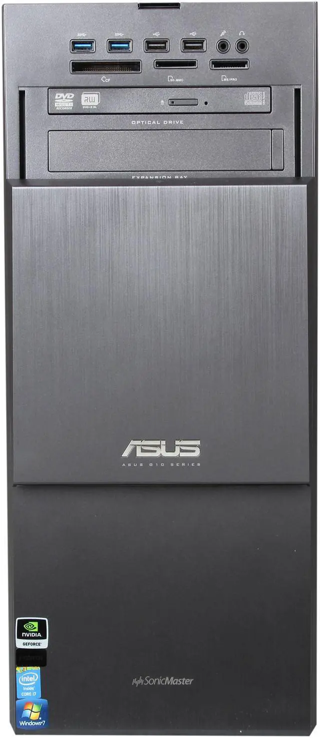 Alt view image 2 of 6 - ASUS Desktop PC G10AC-US001O Intel Core i7-4770 32GB DDR3 3TB HDD + 128GB SATA SSD HDD NVIDIA GeForce GTX 780 3GB Windows 7 Home Premium 64-Bit
