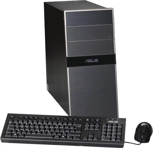 Alt view image 3 of 8 - ASUS CG8270 Desktop PC with Intel Core i7-3770 3.40Ghz Quad Core CPU, 16GB DDR3 RAM, 3TB HDD, RADEON HD 7770 GPU, Blu-Ray Combo Drive, UEFI BIOS , HDMI Out, USB 3.0, Sata 6.0Gb/s, Windows 8 64 Bit