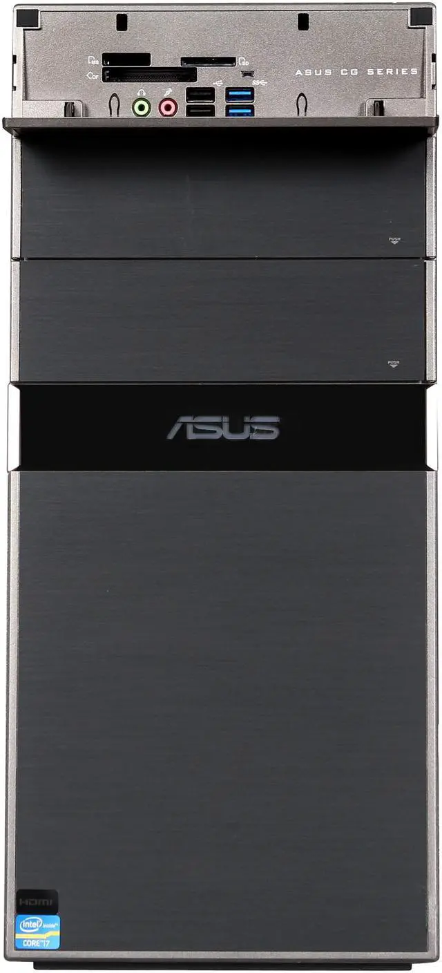 Alt view image 4 of 8 - ASUS CG8270 Desktop PC with Intel Core i7-3770 3.40Ghz Quad Core CPU, 16GB DDR3 RAM, 3TB HDD, RADEON HD 7770 GPU, Blu-Ray Combo Drive, UEFI BIOS , HDMI Out, USB 3.0, Sata 6.0Gb/s, Windows 8 64 Bit