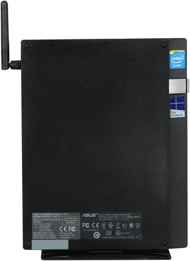 Alt view image 4 of 6 - ASUS Desktop PC Eee Box EB1036-B0244 Intel Celeron J1900 2GB DDR3 320GB HDD Intel HD Graphics Windows 8.1 Pro 64-Bit