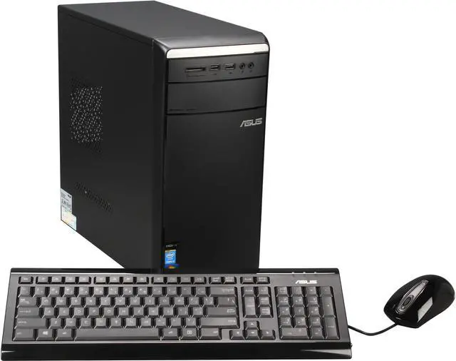 Main image of ASUS Desktop PC M11AD-US003Q Intel Core i3-4150 4GB DDR3 1TB HDD Intel HD Graphics 4400 Windows 7 Professional 64-Bit