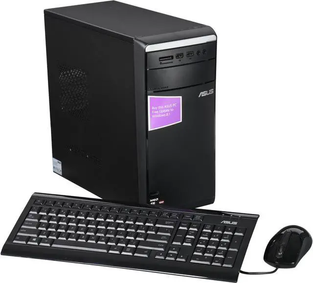 Main image of Asus M11BB-US012S Desktop Computer - AMD A-Series A10-6700 3.70 GHz - Tower