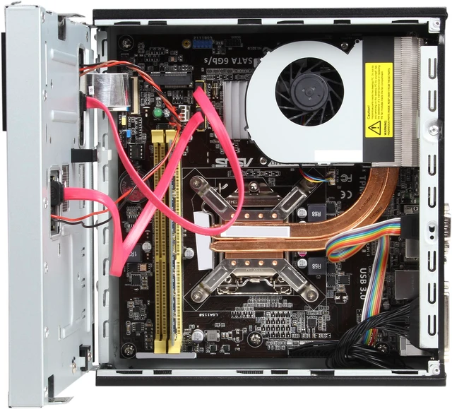 Alt view image 6 of 9 - Asus BT1AD-I5444S0192 Desktop Computer - Intel Core i5 i5-4440S 2.80 GHz - Ultra Small