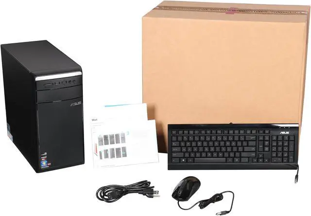 Alt view image 6 of 6 - ASUS Desktop PC M11BB-US001O AMD A10-6700 8GB DDR3 1TB HDD AMD Radeon HD 8670D Windows 7 Home Premium