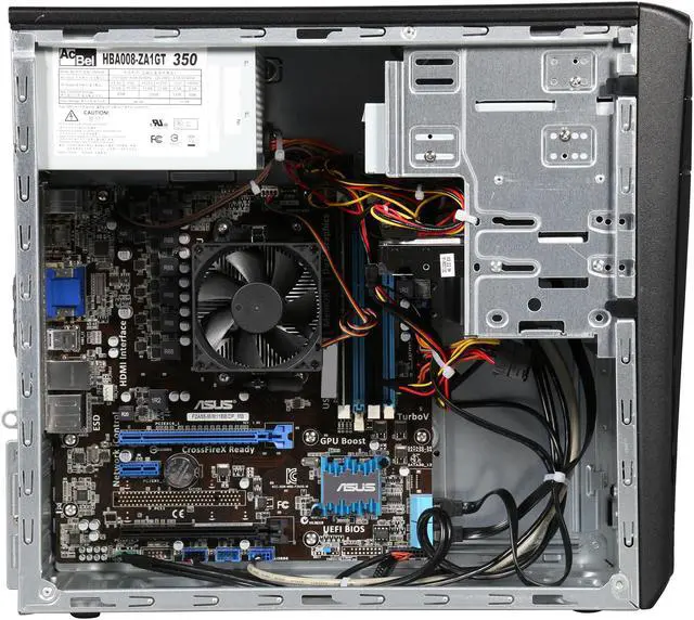 Alt view image 6 of 9 - ASUS Desktop PC M11BB-US011S AMD A4-6300 4GB DDR3 1TB HDD AMD Radeon HD 8370D Windows 8