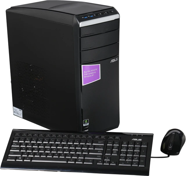 Main image of ASUS Desktop PC M51BC-CA004S AMD FX-Series FX-8300 8GB DDR3 1TB HDD NVIDIA GeForce GTX 650 1GB GDDR5 Windows 8