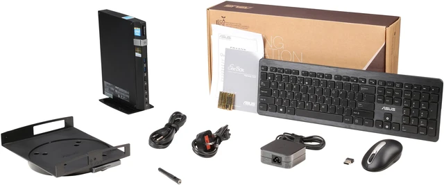 ASUS Eee Box Desktop PC Celeron Standard Memory 4 GB Memory Technology ...