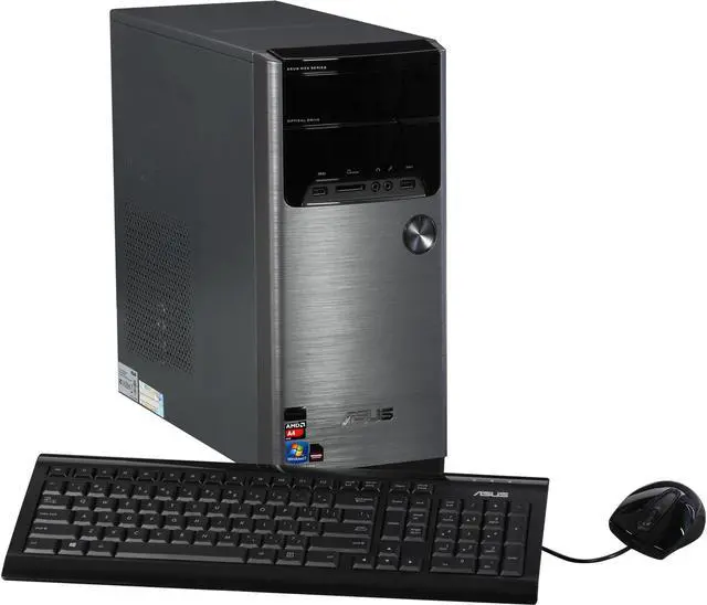 Main image of ASUS Desktop PC M32BF-US004O AMD A4-5300 4GB DDR3 1TB HDD AMD Radeon HD 7480D Windows 7 Home Premium