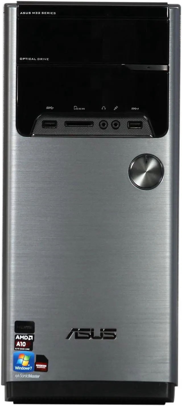 Alt view image 2 of 6 - ASUS Desktop PC M32BF-US006O AMD A10-6700 8GB DDR3 1TB HDD AMD Radeon HD 8670D Windows 7 Home Premium