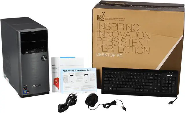 Alt view image 6 of 6 - ASUS Desktop PC M32BF-US006O AMD A10-6700 8GB DDR3 1TB HDD AMD Radeon HD 8670D Windows 7 Home Premium