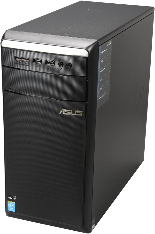 Alt view image 3 of 6 - ASUS Desktop PC M11AD-US021S Intel Core i5-4460S 8GB DDR3 2TB HDD Intel HD Graphics 4600 Windows 8.1