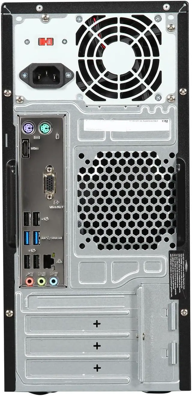 Alt view image 5 of 6 - ASUS Desktop PC M11AD-US004Q Intel Core i5-4460S 4GB DDR3 500GB HDD Intel HD Graphics 4000 Windows 7 Professional