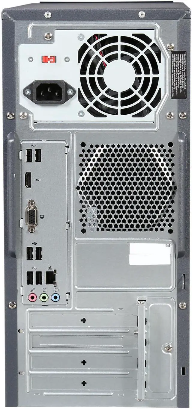 Alt view image 5 of 6 - Asus M32BF-US001S Desktop Computer - AMD A-Series A10-6700 3.70 GHz - Black
