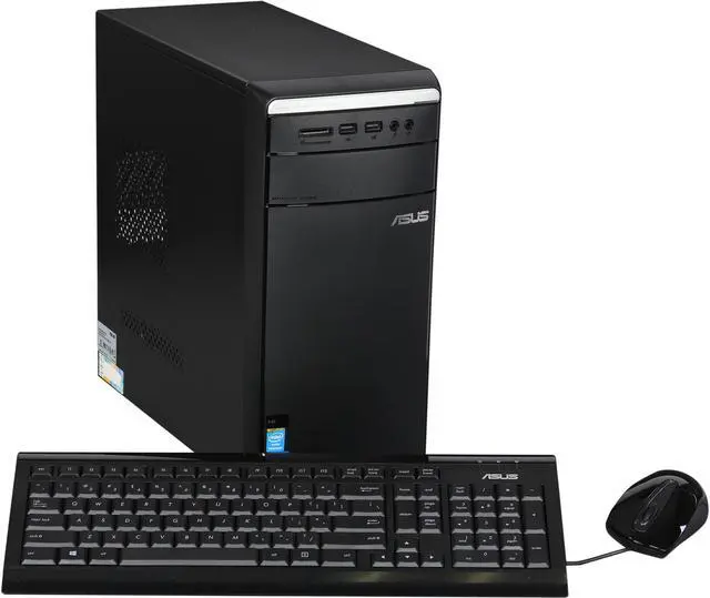 Main image of ASUS Desktop PC M11AD-US012O Intel Pentium G3240 4GB DDR3 1TB HDD Intel HD Graphics Windows 7 Home Premium
