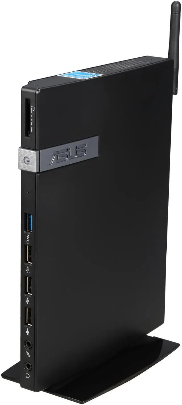 Alt view image 2 of 5 - Asus Eee Box EB1036-B0644 Nettop Computer - Intel Celeron J1900 2 GHz - Black