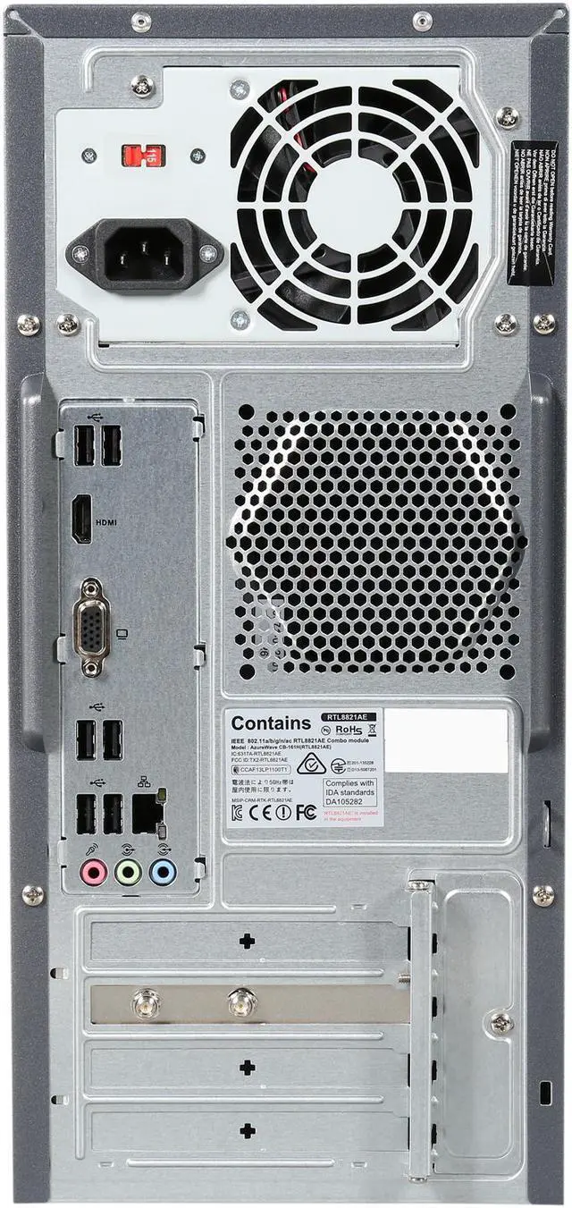 Alt view image 5 of 6 - ASUS Desktop PC M32BF-US011S A10-Series APU A10-7800 (3.50 GHz) 16 GB DDR3 3 TB HDD AMD Radeon R7 Windows 8.1 64-Bit
