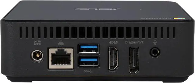Alt view image 4 of 6 - ASUS Nettop Computer CHROMEBOX-M115U Intel Celeron 2955U 2GB DDR3 16 GB SSD HDD Intel HD Graphics Google Chrome OS