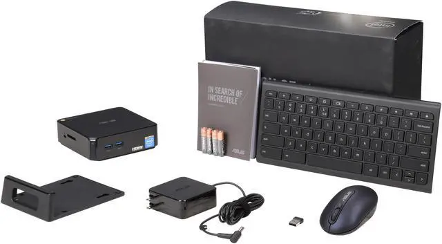 Alt view image 6 of 6 - ASUS Nettop Computer CHROMEBOX-M115U Intel Celeron 2955U 2GB DDR3 16 GB SSD HDD Intel HD Graphics Google Chrome OS