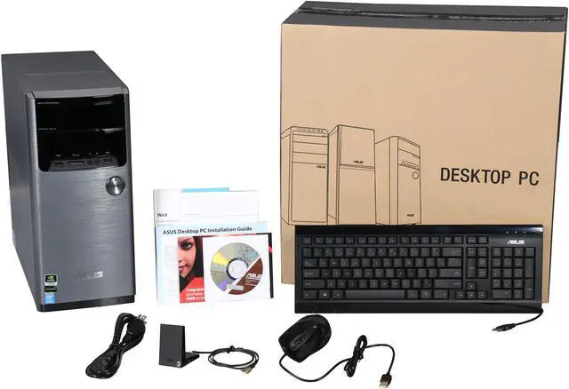 Alt view image 6 of 6 - ASUS Desktop PC M32AD-US025S Intel Core i5 4460 (3.2 GHz) 12 GB DDR3 2 TB HDD NVIDIA GeForce GT 740 4 GB Windows 8.1 64-bit