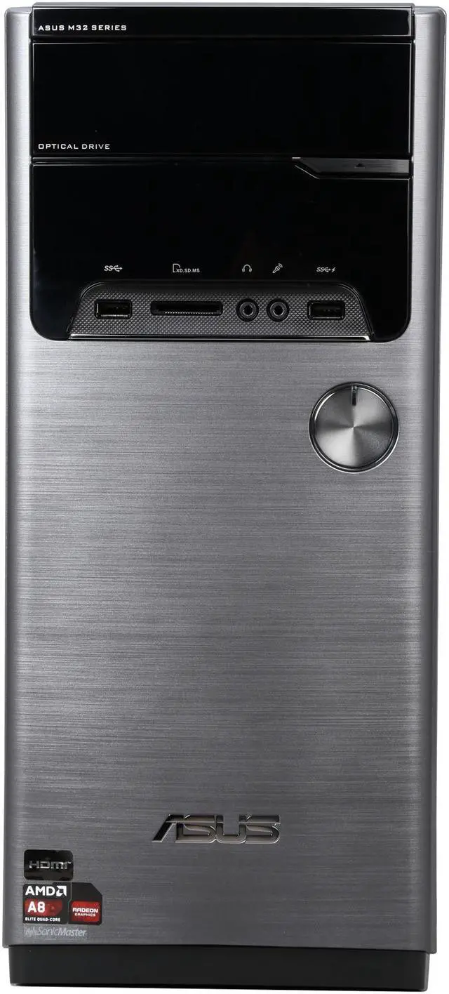 Alt view image 2 of 6 - ASUS Desktop PC M32BF-US012S AMD A8-6500 8GB DDR3 2TB HDD AMD Radeon HD 8570D Windows 8.1 (64-Bit)