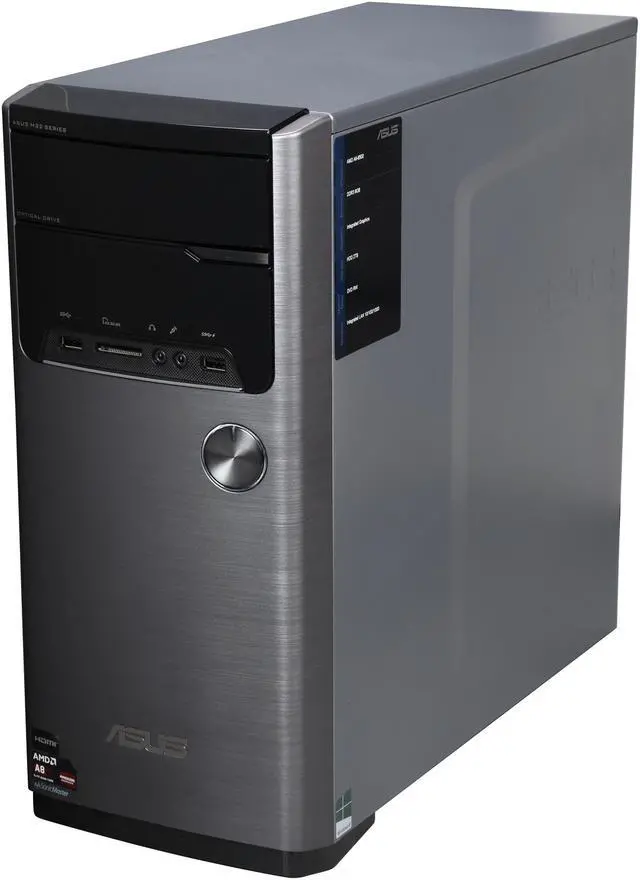 Alt view image 3 of 6 - ASUS Desktop PC M32BF-US012S AMD A8-6500 8GB DDR3 2TB HDD AMD Radeon HD 8570D Windows 8.1 (64-Bit)