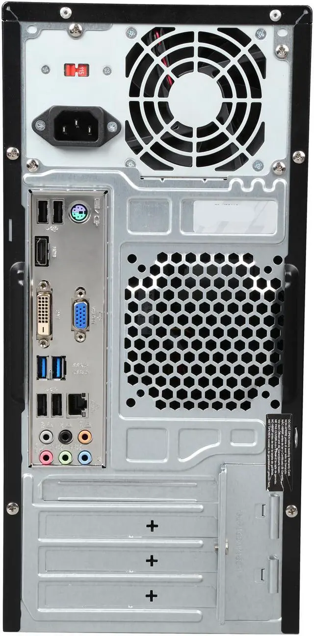 Alt view image 5 of 6 - ASUS B Grade Desktop PC M11BB-US011S-B AMD A4-6300 4GB DDR3 1TB HDD AMD Radeon HD 8370D Windows 8