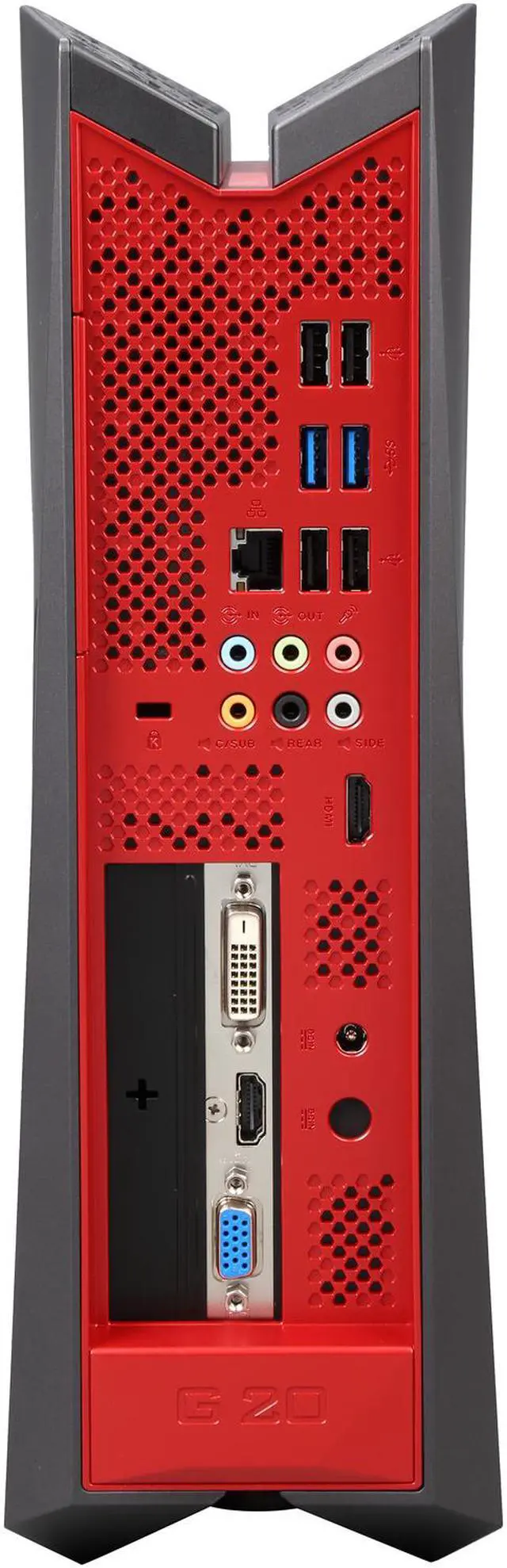 Alt view image 5 of 6 - ASUS Desktop PC ROG G20AJ-US006S Intel Core i3-4150 8GB DDR3 1TB HDD NVIDIA GeForce GTX 745 4 GB Windows 8.1 64-Bit