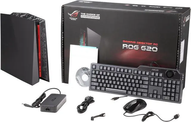 Alt view image 6 of 6 - ASUS Desktop PC ROG G20AJ-US006S Intel Core i3-4150 8GB DDR3 1TB HDD NVIDIA GeForce GTX 745 4 GB Windows 8.1 64-Bit