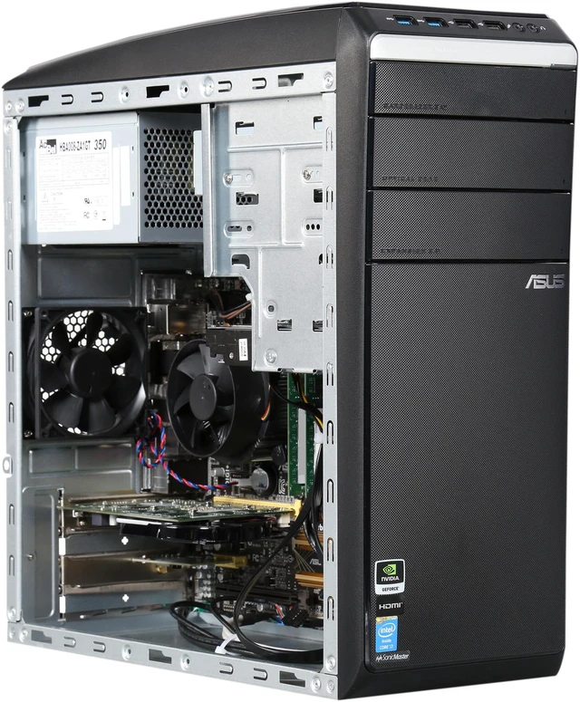 Alt view image 7 of 9 - ASUS Desktop PC M51AC-CA001S Intel Core i7-4770 16GB DDR3 2TB HDD NVIDIA GeForce GT 640 3 GB Windows 8