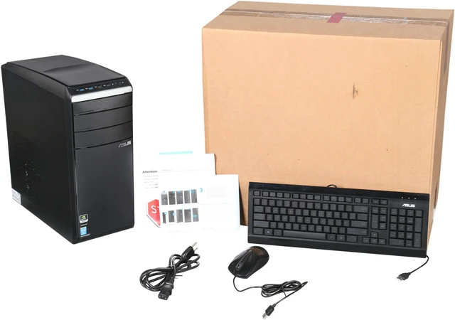 Alt view image 9 of 9 - ASUS Desktop PC M51AC-CA001S Intel Core i7-4770 16GB DDR3 2TB HDD NVIDIA GeForce GT 640 3 GB Windows 8
