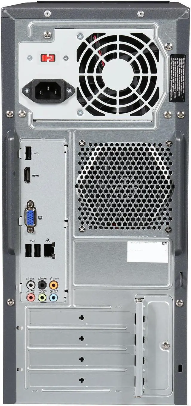 Alt view image 5 of 6 - ASUS Desktop PC M32AD-US002Q Intel Core i3 4150 (3.50 GHz) 8 GB DDR3 1 TB HDD Intel HD Graphics 4400 Shared memory Windows 7 Professional 64-Bit