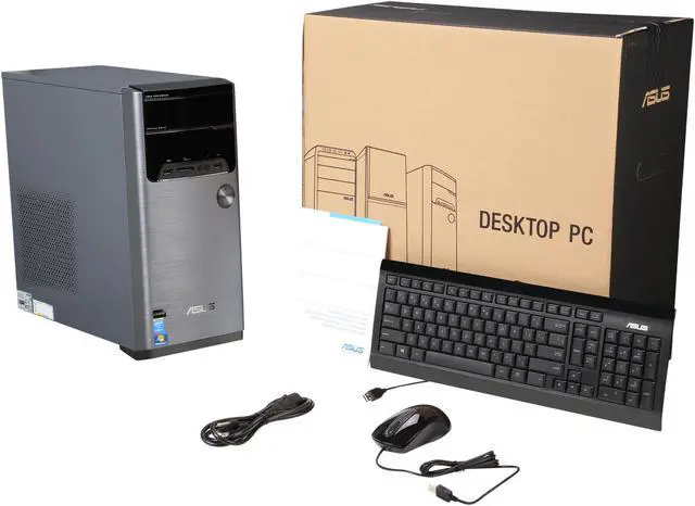 Alt view image 6 of 6 - ASUS Desktop PC M32AD-US009O Intel Core i5-4460 8GB DDR3 1TB HDD Intel HD Graphics 4600 Windows 7 Home Premium 64-Bit