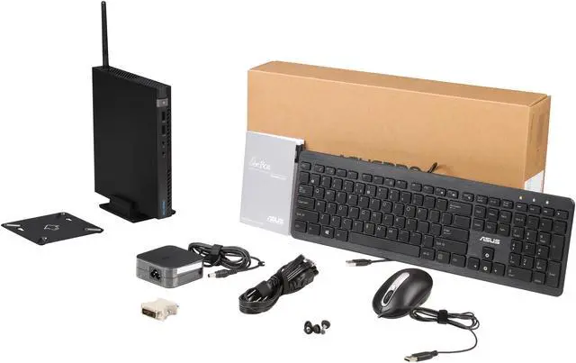 Alt view image 6 of 6 - ASUS Mini PC E810-B0114 Intel Core i5 4590T (2.0 GHz) 4 GB DDR3 500 GB HDD Intel HD Graphics 4600 Shared memory Windows 7 Professional 64-Bit with Windows 8.1 Pro License