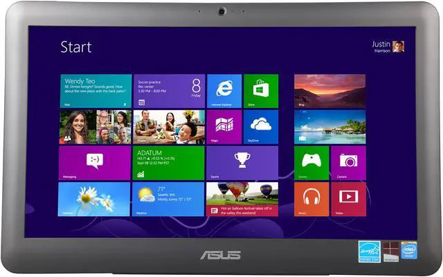 Alt view image 2 of 8 - ASUS All-in-One PC ET2040IUK-C1 Celeron J1800 (2.41 GHz) 2 GB DDR3 500 GB HDD Intel HD Graphics Shared memory 19.5" 1366 x 768 Windows 8.1 64-Bit