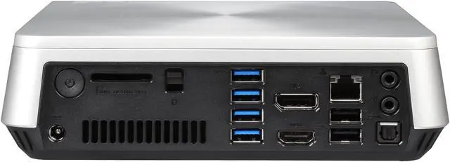 Alt view image 5 of 6 - ASUS Mini PC VM42-S075V Celeron 2957U (1.40 GHz) 4 GB DDR3 500 GB HDD Intel HD Graphics Shared memory Windows 8.1 64-Bit