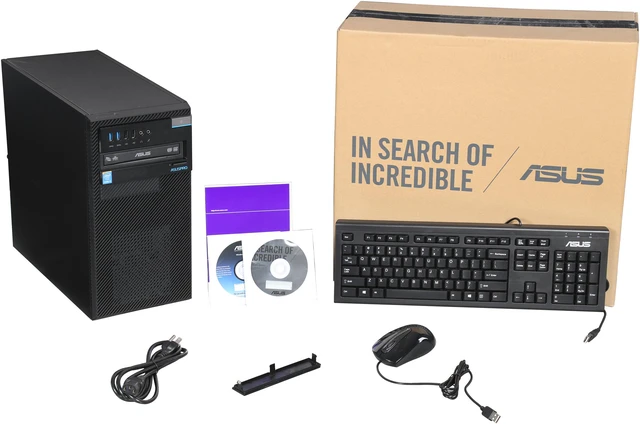 ASUS Desktop PC D510MT-I34160082F Intel Core i3 4160 (3.60 GHz) 4